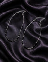 Midnight Muse Beaded Anklet