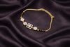 Royal Square Bloom Mangalsutra Bracelet
