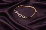 Infinity Heart Grace Mangalsutra Bracelet
