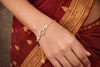 Royal Hexa Bloom Mangalsutra Bracelet