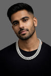 Midnight Luxe Cuban Man Chain
