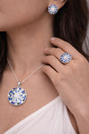 Azure Mosaic Luxe Set