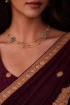 Regalia Layered Bead Choker