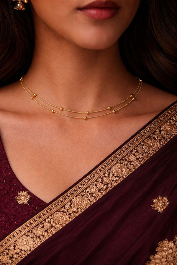 Liora Dual Chain Choker