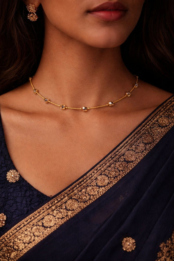 Celestia Crystal Choker Necklace