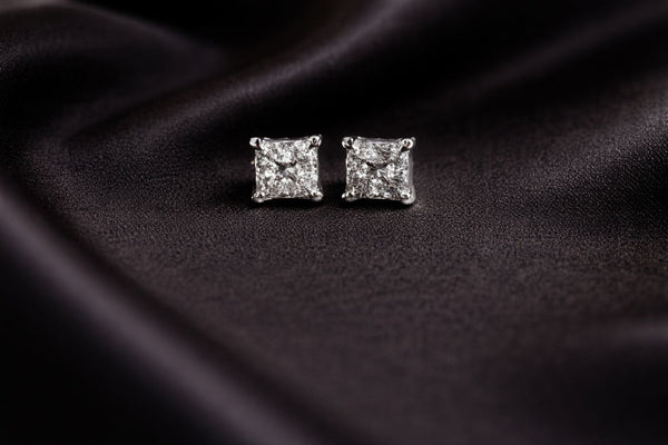 Regalia Square Studs