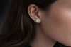Luxe Circle Shine Studs