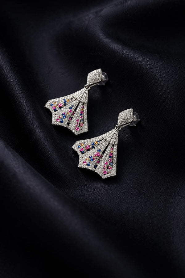 Sapphire Queen Earrings