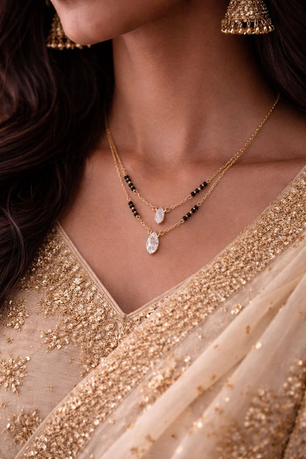 Blossom Shine Charm Mangalsutra
