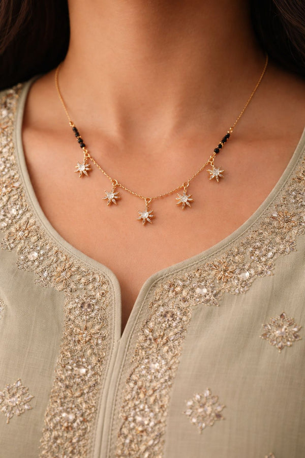 Starlume Charm Drop Mangalsutra