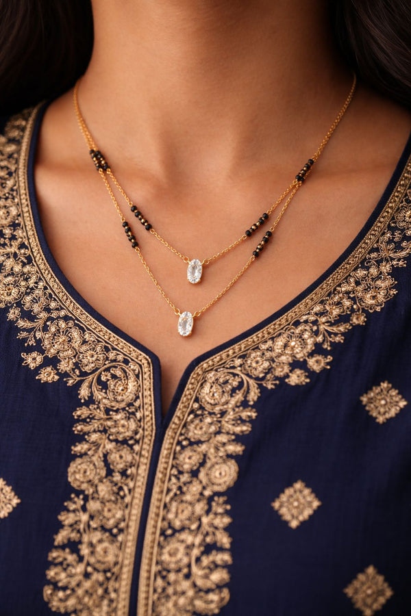 DuoLuxe Radiance Layered Mangalsutra