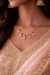 Floral Charm Drape Mangalsutra
