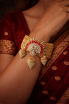 Rajsi Kundan Handcuff Bracelet