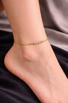 Celestia Dual Bead Anklet
