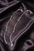 Aqua Charm Beaded Anklet