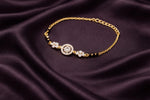 Celestial Halo Bloom Mangalsutra Bracelet