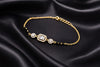 Emerald Halo Royale Mangalsutra Bracelet”
