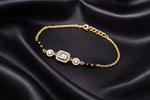 Emerald Halo Royale Mangalsutra Bracelet”