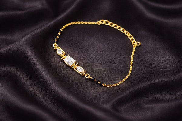 Emerald Royale Mangalsutra Bracelet