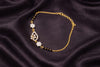Divine Teardrop Bloom Mangalsutra Bracelet
