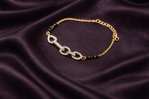 Infinity Heart Grace Mangalsutra Bracelet