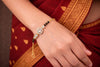 Celestial Halo Bloom Mangalsutra Bracelet