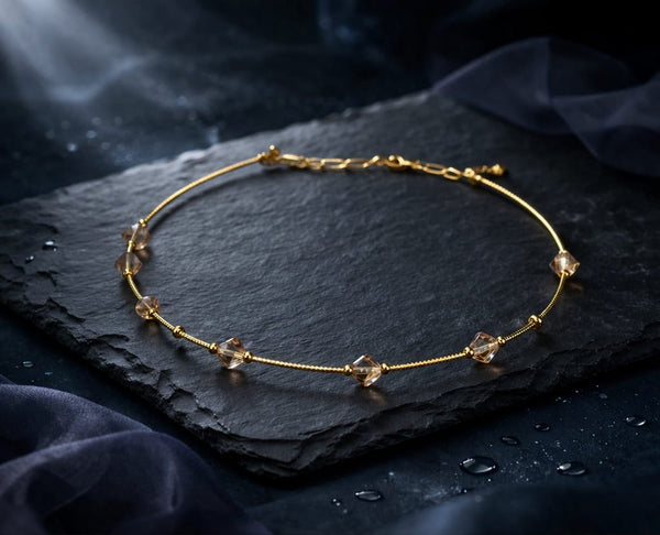 Celestia Crystal Choker Necklace