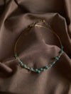 Aqua Celeste Beaded Choker