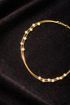 Stellara Golden Bead Drop Choker