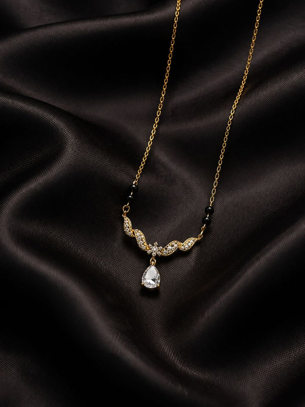 Serpentine Glow Drop Mangalsutra