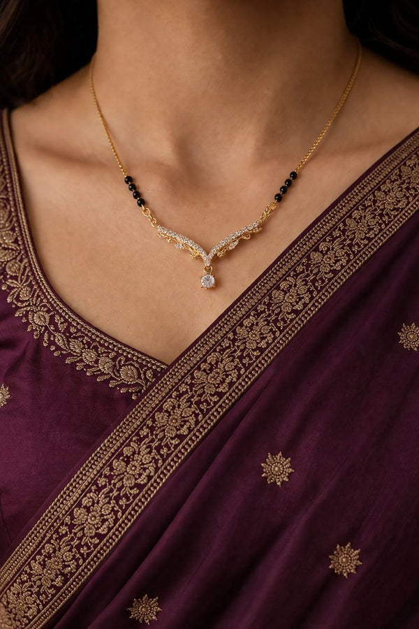 Vanya Spark V-Curve Mangalsutra