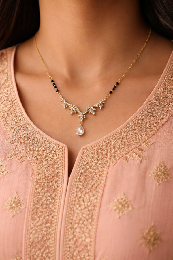 Noorvine Elegance Drop Mangalsutra