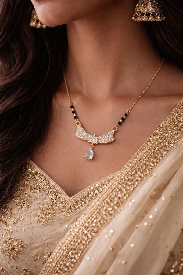 Celestial Arc Drop Mangalsutra